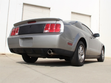 Picture of aFe Axle-Back Exhaust 2-5in 409SS w-Polished Tip 05-09 Ford Mustang V6 4-0L