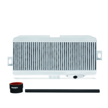 Picture of Mishimoto Subaru 08-15 WRX STi Top-Mount Intercooler Kit - Powder Coated Silver & Black Hoses