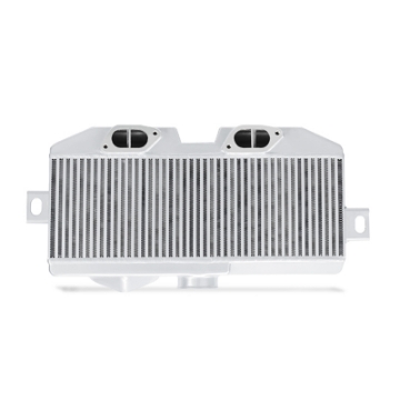 Picture of Mishimoto Subaru 08-15 WRX STi Top-Mount Intercooler Kit - Powder Coated Silver & Black Hoses