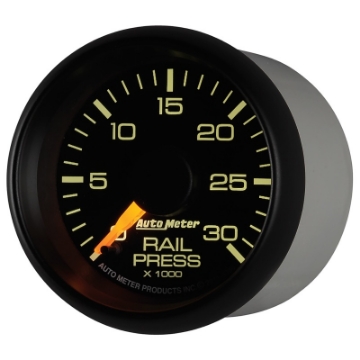 Picture of Autometer Factory Match 52-4mm Digital Stepper Motor 0-30,000 PSI Diesel Fuel Rail Pressure Gauge