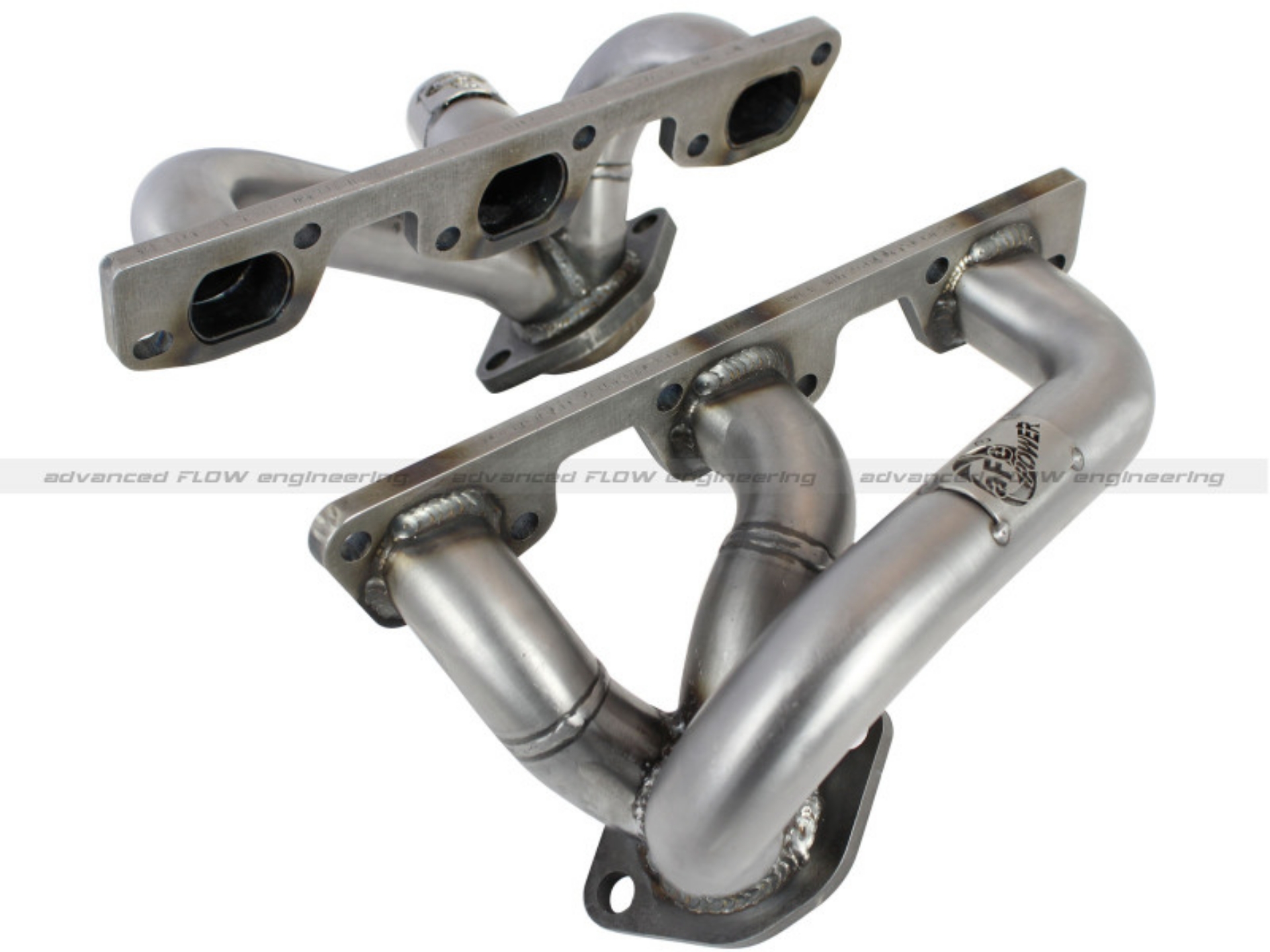 Picture of aFe Twisted Steel Header SS-409 HDR Jeep Wrangler JK 07-11 V6 3-8L