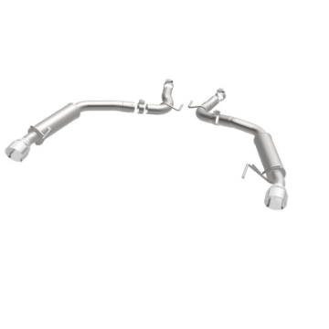 Picture of MagnaFlow Axle Back, SS, 2-5in, Competition, Dual Split Polish 4-5in Tip 2015 Ford Mustang Ecoboost