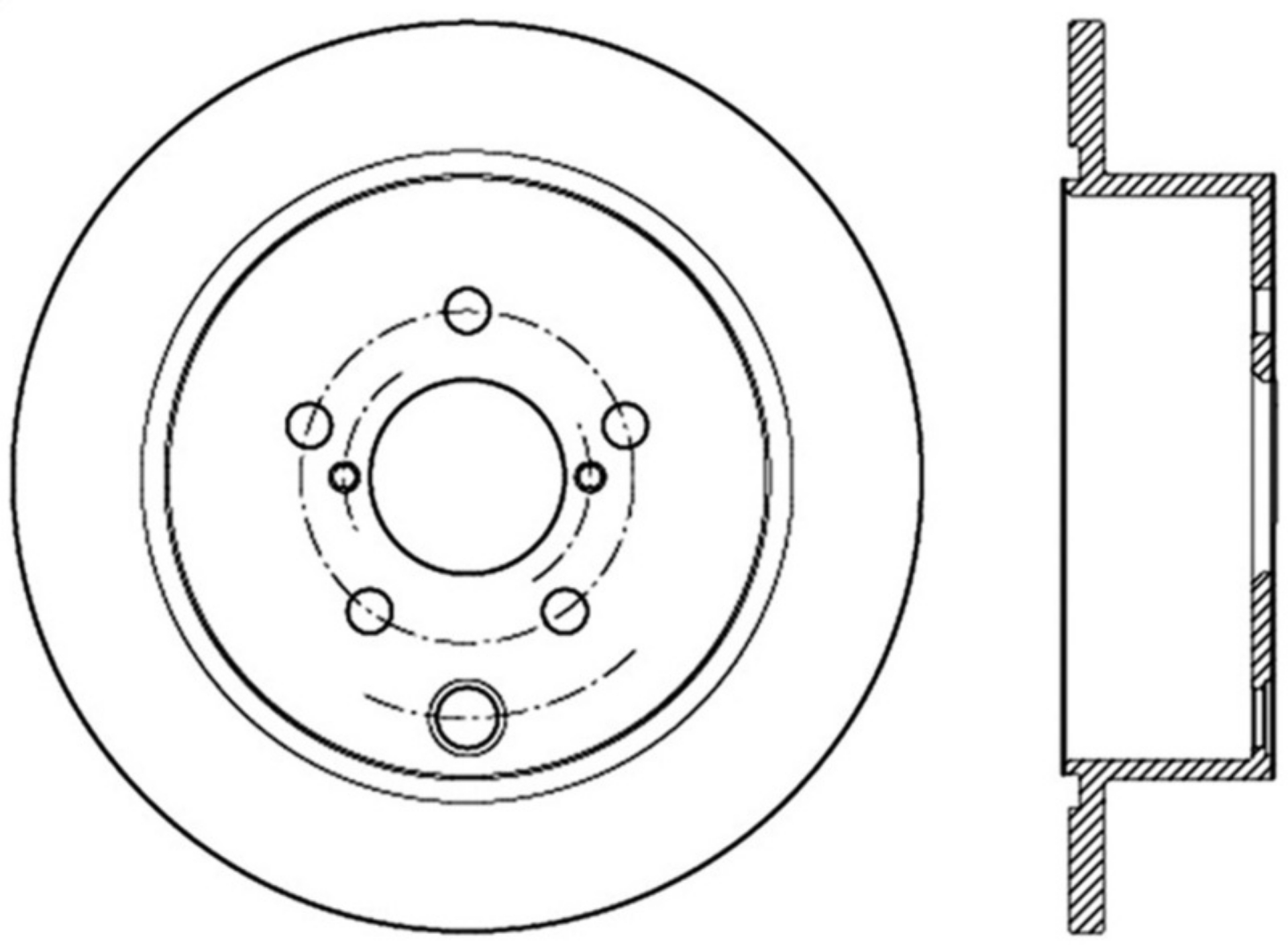 Picture of StopTech Slotted Sport Brake Rotor