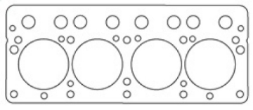 Picture of Cometic Triumph 1500cc Spitfire 74mm -043 inch Copper Head Gasket