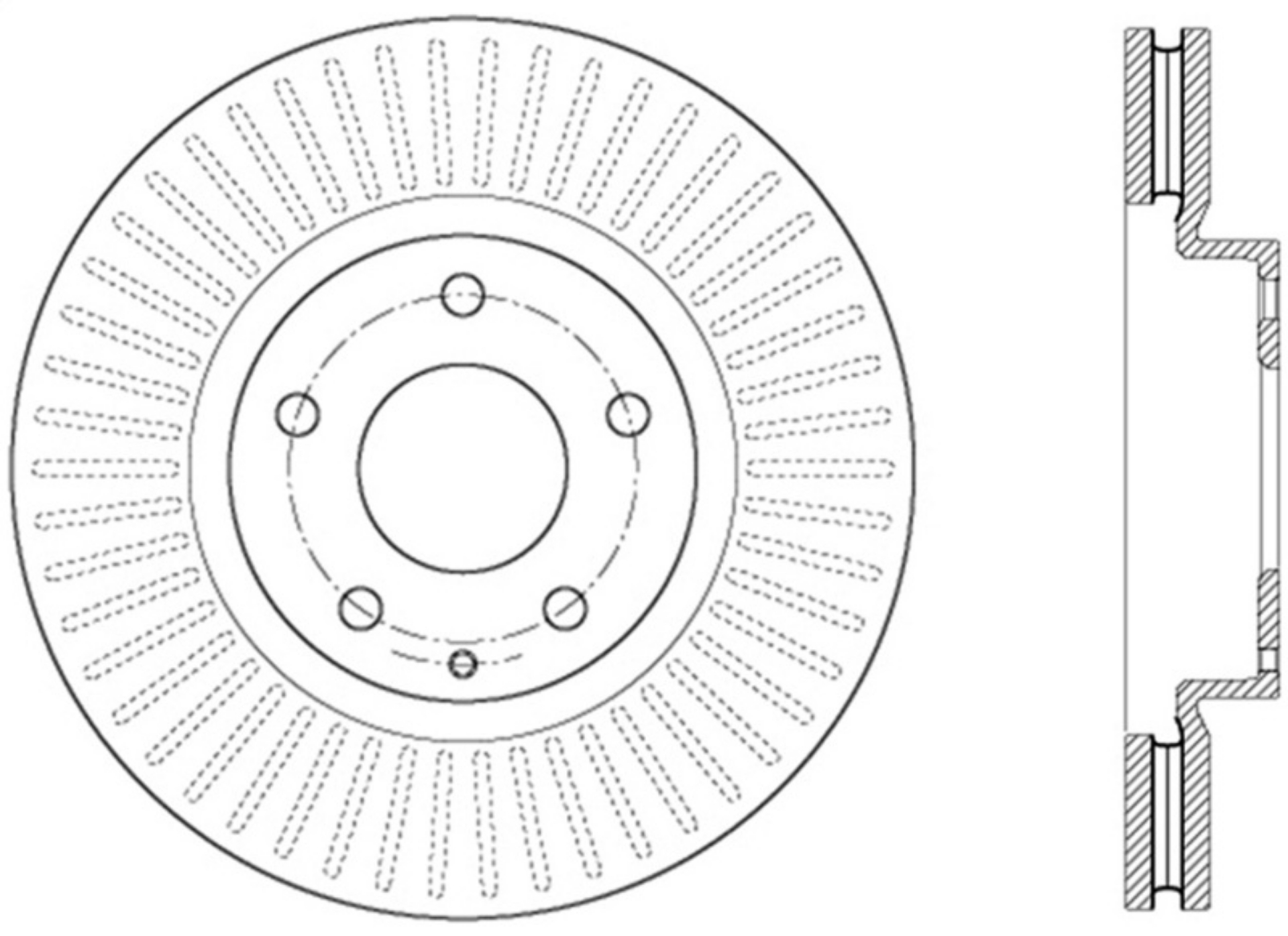 Picture of StopTech Slotted Sport Brake Rotor