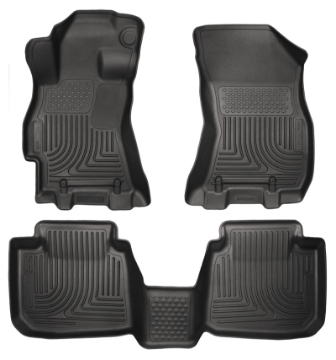 Picture of Husky Liners 2015 Subaru Legacy-Outback Weatherbeater Black Front & 2nd Seat Floor Liners