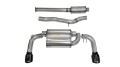 Picture of Corsa 2008-2015 Mitsubishi Lancer Evolution X Sedan 2-0L Black Sport Dual Rear Cat-Back Exhaust