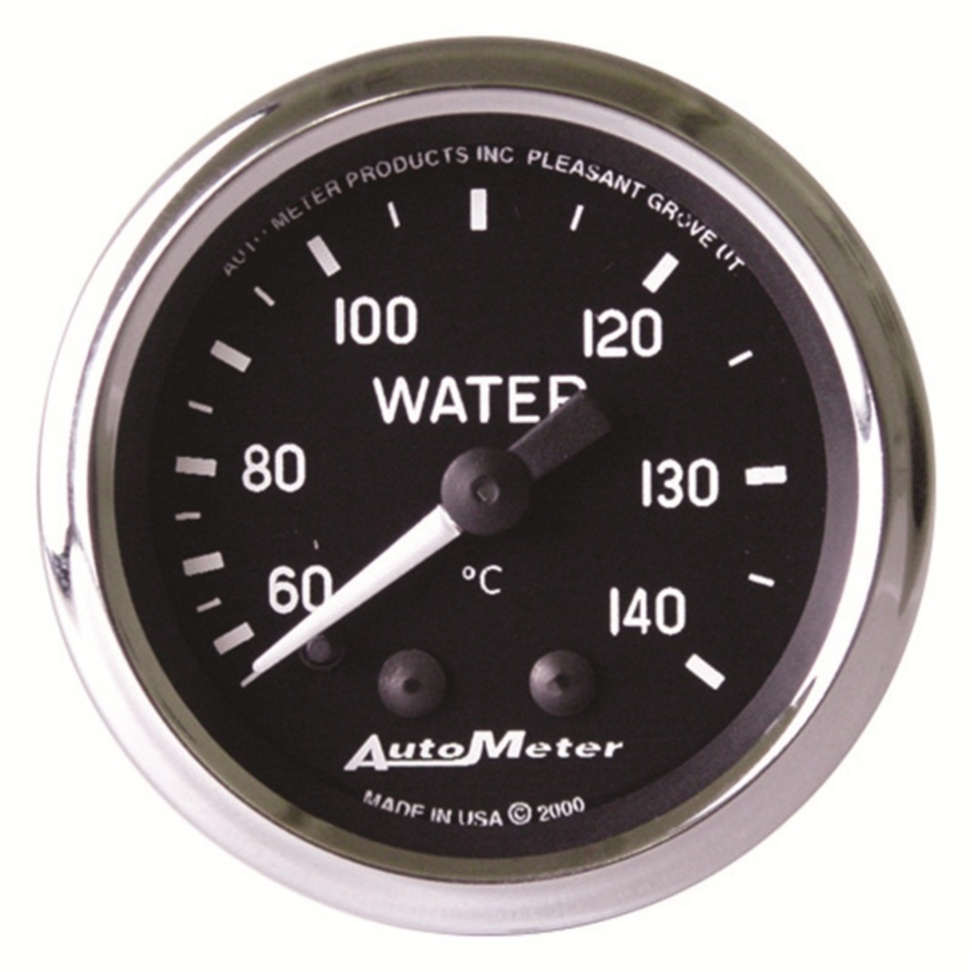 Picture of Autometer Cobra 2-1-16 inch 60-140 Deg Celsius Mechanical Water Temperature Gauge