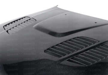 Picture of Seibon 97-03 BMW 5 Series 4Dr E39 GTR-Style Carbon Fiber Hood