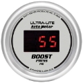 Picture of Autometer Ultra-Lite 2-1-16in 5-60 PSI Digital Boost Pressure Gauge - Silver