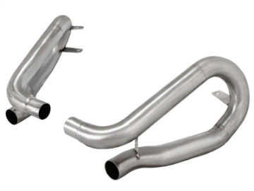 Picture of aFe Power MACHForce XP 2-5in Stainless Muffler Bypass 12-14 Porsche 911 991 C2S 3-8L