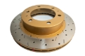 Picture of DBA 05+ Toyota 4-Runner KUN-GGN-TGN Front Drilled and Slotted 4000 Series Rotor