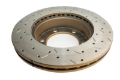 Picture of DBA 05+ Toyota 4-Runner KUN-GGN-TGN Front Drilled and Slotted 4000 Series Rotor