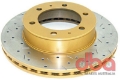 Picture of DBA 05+ Toyota 4-Runner KUN-GGN-TGN Front Drilled and Slotted 4000 Series Rotor