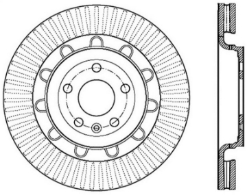 Picture of StopTech Slotted & Drilled Sport Brake Rotor