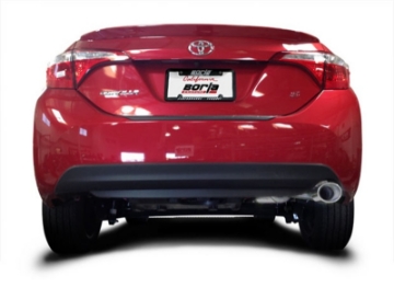 Picture of Borla 14-17 Toyota Corolla S 1-8L AT-MT FWD 4Dr S-Type Single Oval Rolled Angle-Cut Rear Sec Exhaust