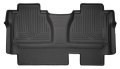 Picture of Husky Liners 14-15 Toyota Tundra Double Cab Pickup Weatherbeater Black 2nd Seat Floor Liners