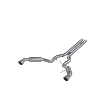 Picture of MBRP 15-17 Ford Mustang GT 5-0 3in Cat Back Dual Split Rear Race Version 4-5in Tips - Aluminized