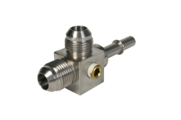 Picture of Aeromotive 3-8 Male Quick Connect Tee Fitting