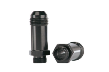 Picture of Aeromotive Demon Carb AN-08 to 9-16in x 24 Thread Float Bowl Fitting - Extended