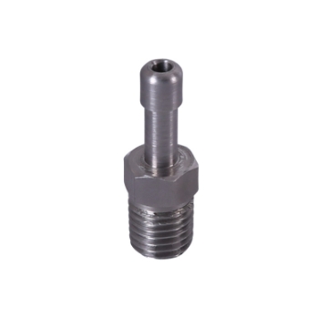 Picture of Aeromotive 1-16in NPT to 5-32in Hose Barb SS Vacuum-Boost Fitting