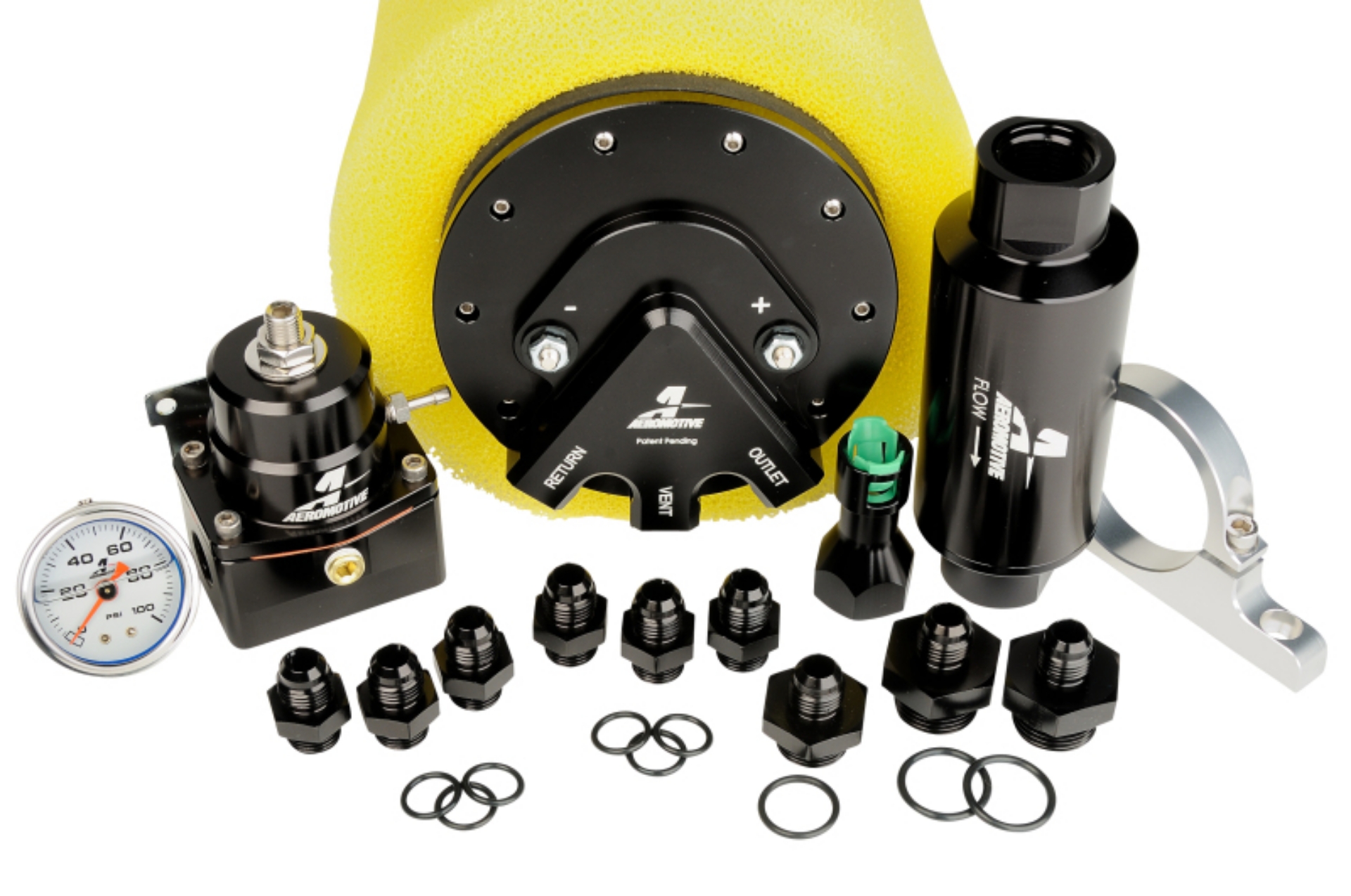 Picture of Aeromotive Phantom 200 Fuel System - Return Style w-3-8in Quick Connect