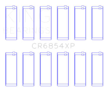 Picture of King Engine Bearings BMW 95 M3 S50830 Size STD Performance Rod Bearing Set