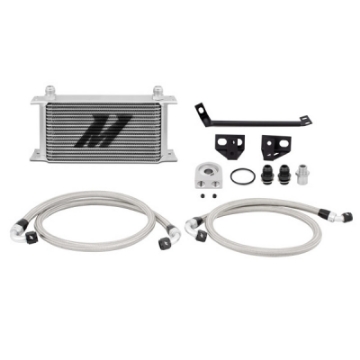 Picture of Mishimoto 15 Ford Mustang EcoBoost Non-Thermostatic Oil Cooler Kit - Silver