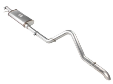 Picture of aFe MACHForce XP Exhaust Cat-Back 3in SS-409 Hi-Tuck inRBin 12-14 Jeep Wrangler Unlimited V6 4Dr