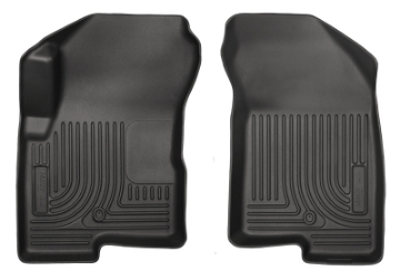 Picture of Husky Liners 07-12 Dodge Caliber - 07-12 Jeep Compass WeatherBeater Front Row Black Floor Liners