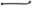 Picture of Fragola -6AN Hose Assembly Straight x 45 Degree Steel Nut 48in