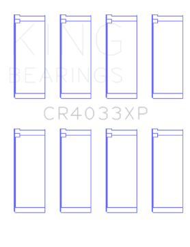 Picture of King Engine Bearings Honda F20C-F22C-97-01 H22A4 Rod Bearing Set - Size +0-25mm