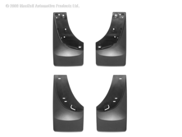 Picture of WeatherTech 01-06 Chevrolet Silverado No Drill Mudflaps - Black