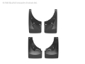 Picture of WeatherTech 07+ Chevrolet Avalanche No Drill Mudflaps - Black