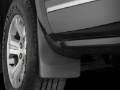Picture of WeatherTech 14+ Chevrolet Silverado No Drill Mudflaps - Black