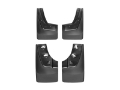 Picture of WeatherTech 14+ GMC Sierra-Sierra Denali No Drill Mudflaps - Black