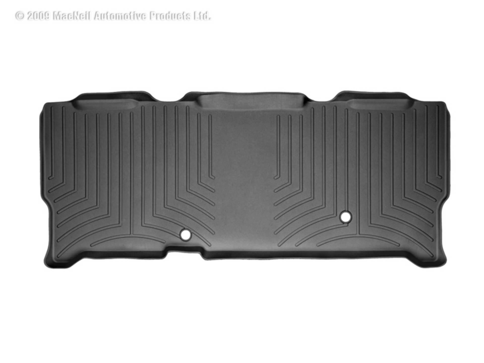 Picture of WeatherTech 99-10 Ford F250 Super Duty Super Cab Rear FloorLiner - Black