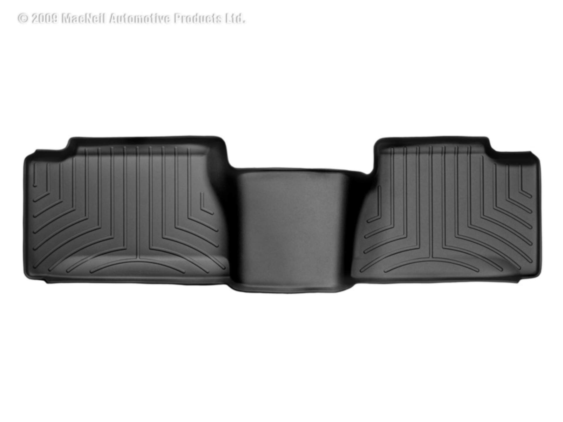 Picture of WeatherTech 99-07 Chevrolet Silverado Extended Cab Classic Rear FloorLiner - Black