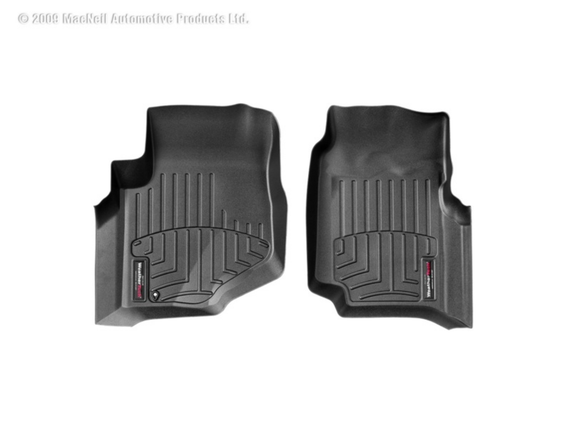 Picture of WeatherTech 02-04 Oldsmobile Bravada 4 door Front FloorLiner - Black