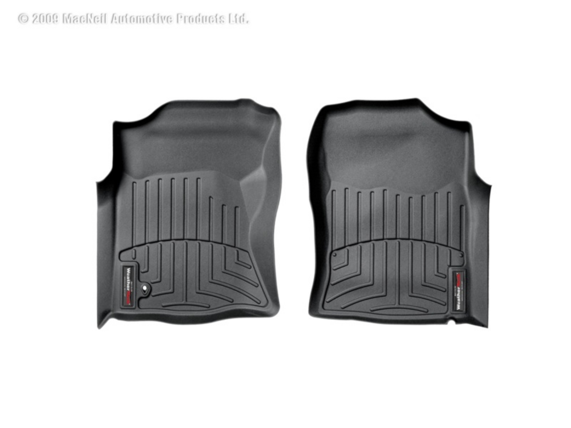Picture of WeatherTech 01-04 Toyota Tacoma Front FloorLiner - Black