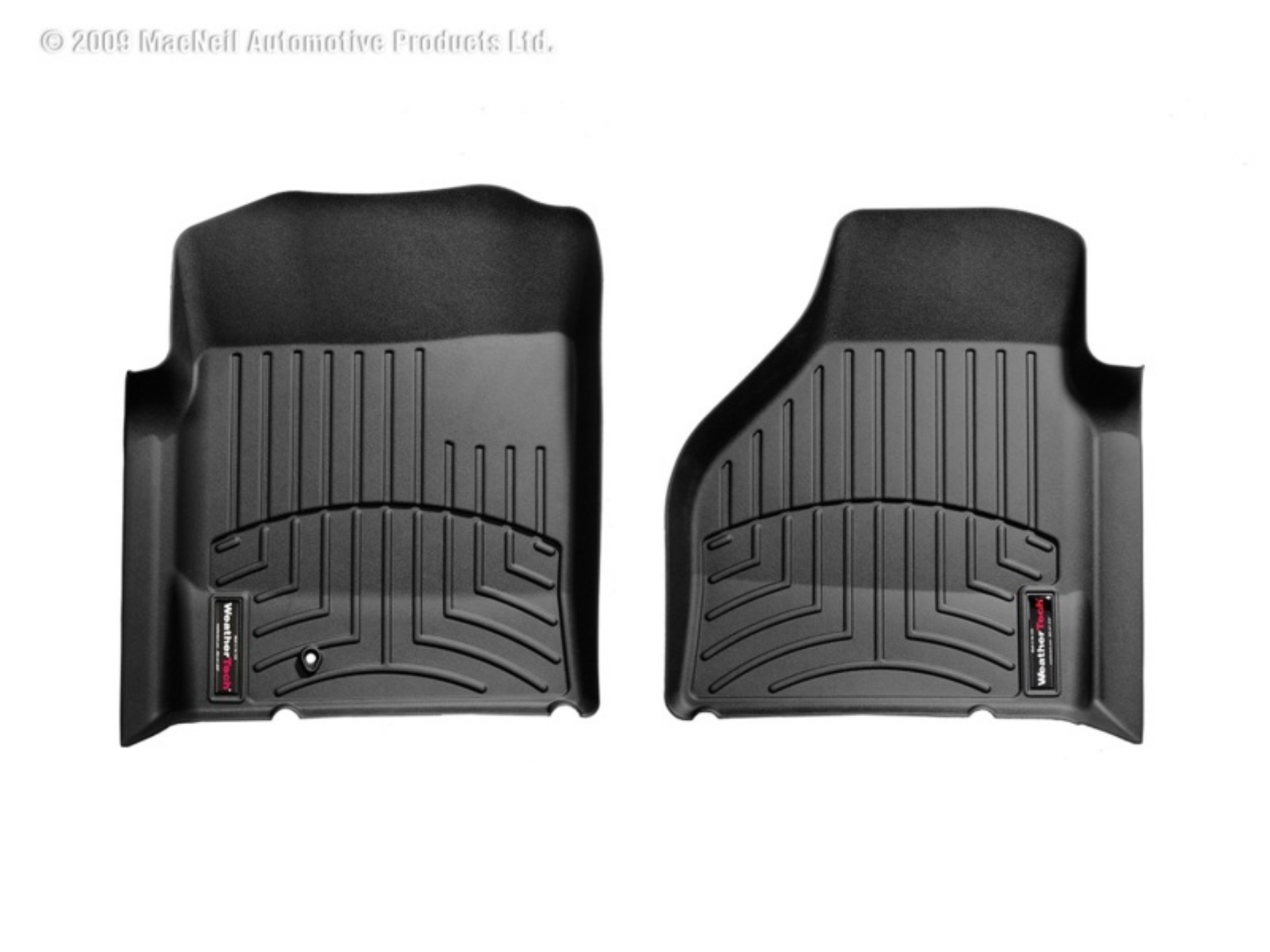 Picture of WeatherTech 02-06 Dodge Ram 1500 Pickup QuadCab Front FloorLiner - Black