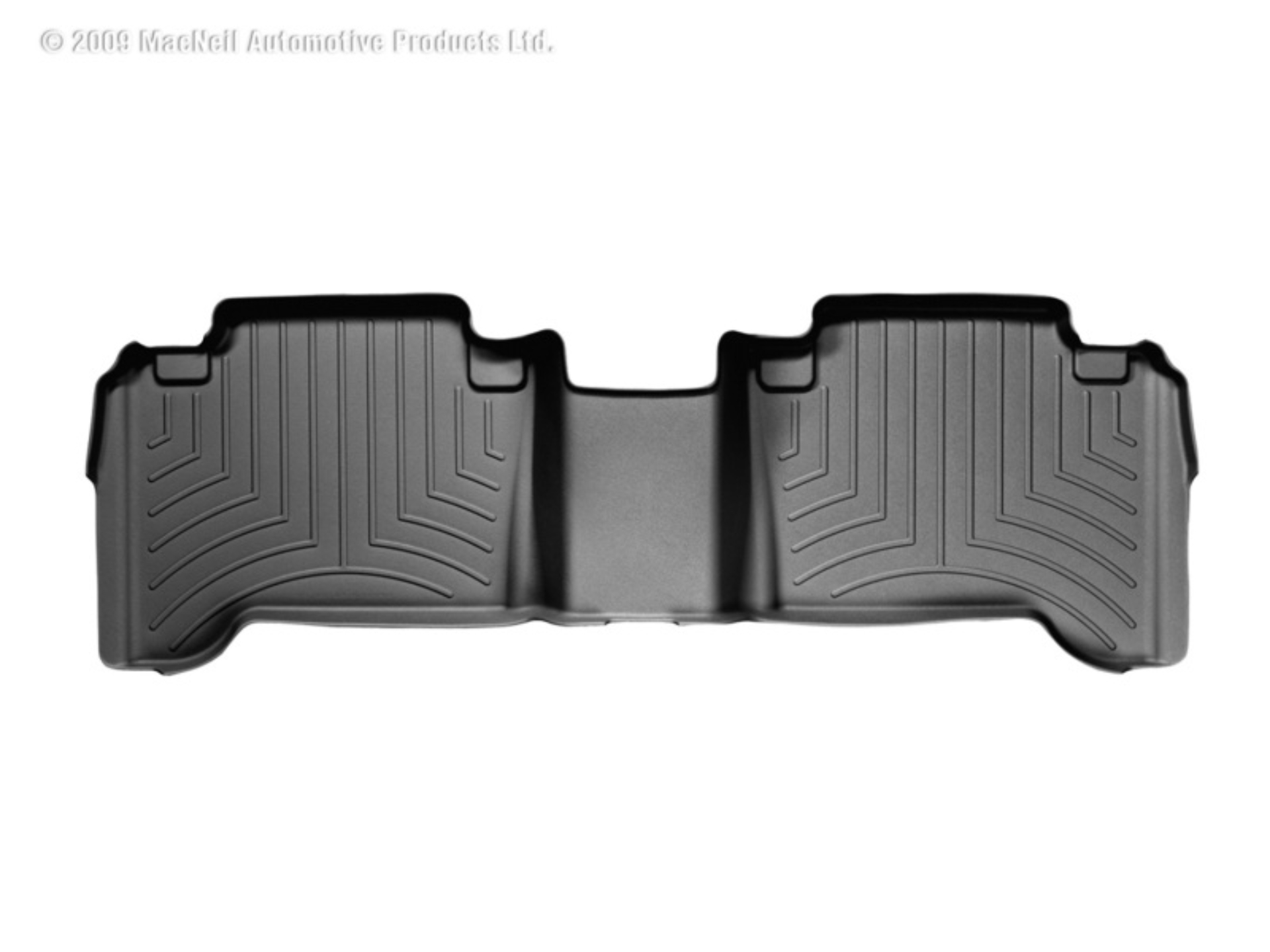 Picture of WeatherTech 05-13 Toyota Tacoma Double Cab Rear FloorLiner - Black