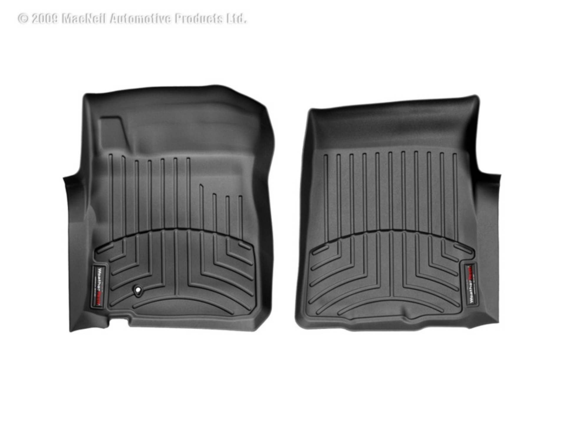 Picture of WeatherTech 97-02 Ford F150 Super Cab Front FloorLiner - Black