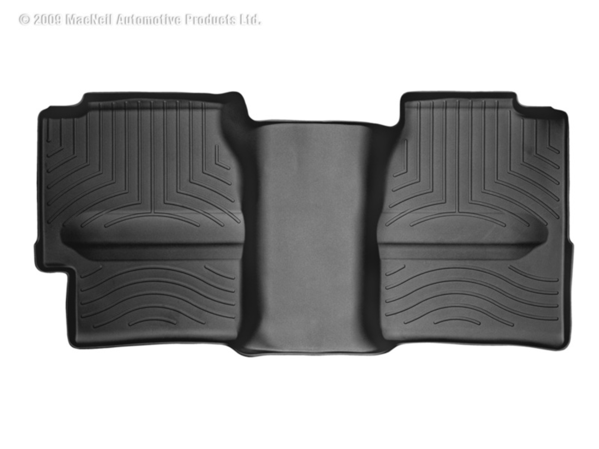 Picture of WeatherTech 99-07 Chevrolet Silverado Extended Cab Classic Rear FloorLiner - Black