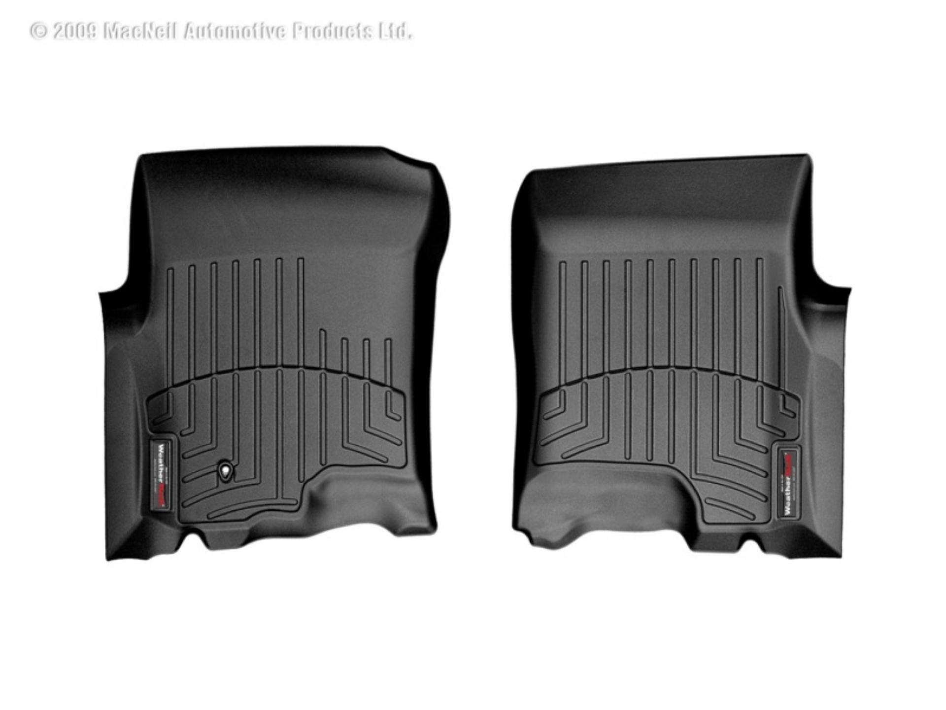 Picture of WeatherTech 97-02 Ford Expedition Front FloorLiner - Black