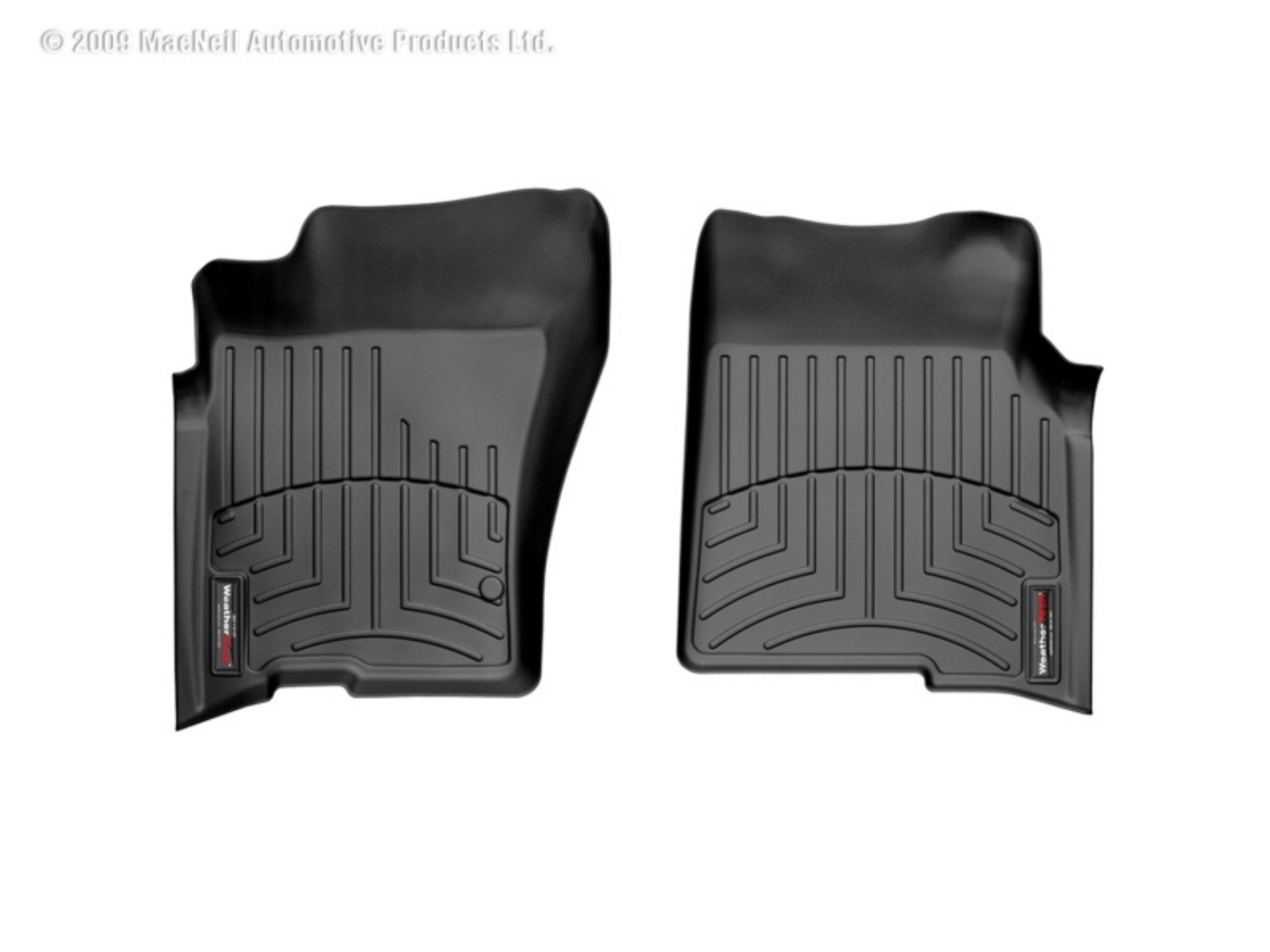 Picture of WeatherTech 00-05 Mercedes-Benz ML Class Front FloorLiner - Black
