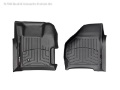 Picture of WeatherTech 99-07 Ford F250-F350-F450-F550 Super Duty Regular Cab Front FloorLiner - Black