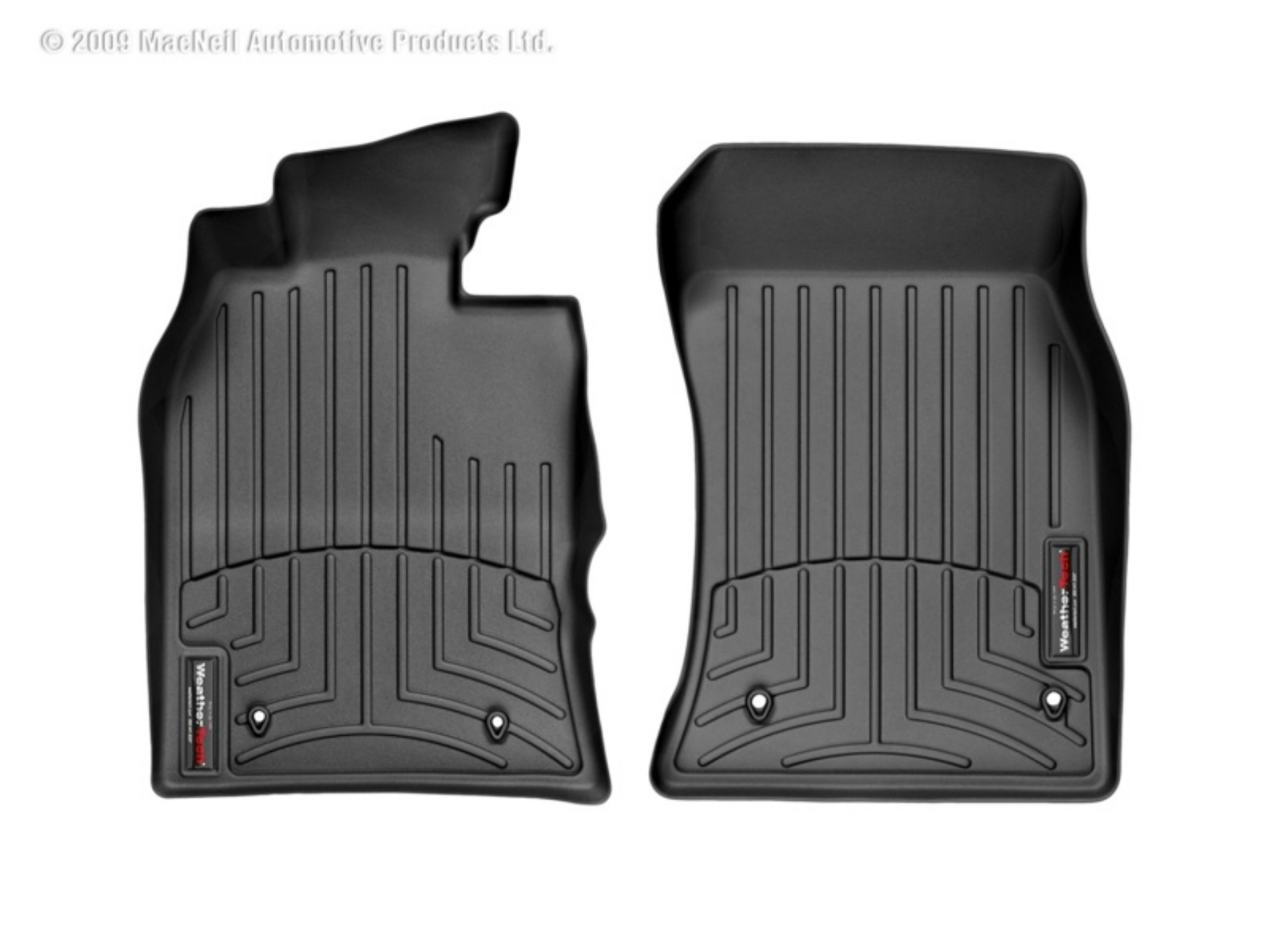 Picture of WeatherTech 02-06 Mini Cooper Front FloorLiner - Black