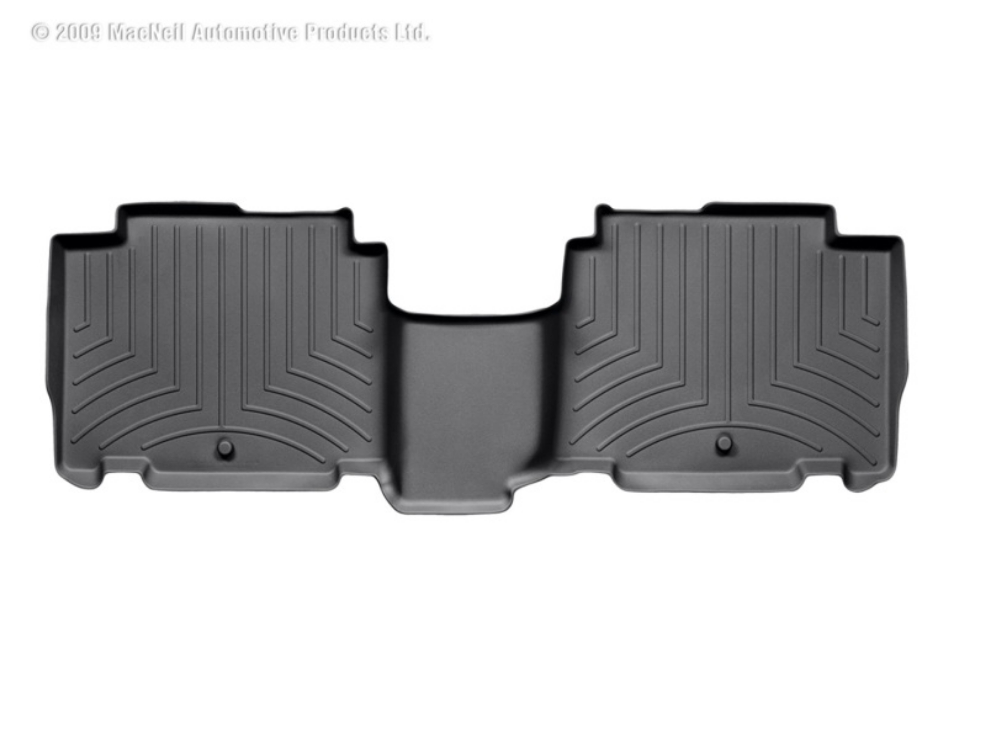 Picture of WeatherTech 07+ Hyundai Veracruz Rear FloorLiner - Black