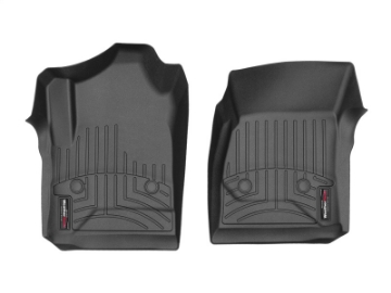 Picture of WeatherTech 14+ Chevrolet Silverado Front FloorLiner - Black